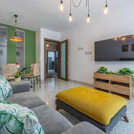 Apartman Oasis Near Private Yard Free Wifi San Ġiljan